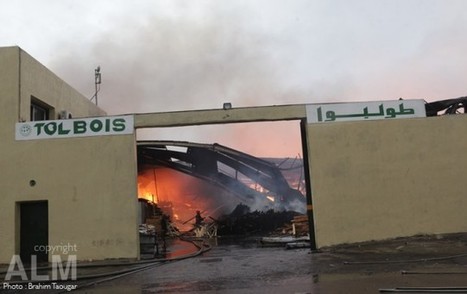 Casa : Un impressionnant incendie embrase une usine à Sidi Bernoussi | Aujourd'hui le Maroc | Risques industriels | Scoop.it