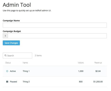 Rollup: How we use React.js and npm to share UI code at AdRoll | JavaScript for Line of Business Applications | Scoop.it