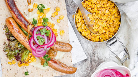 Grillad korv i tunnbr&ouml;dsrulle med potatismos &ndash; recept | 1Uutiset - Lukemisen t&auml;hden | Scoop.it