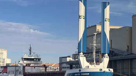 Aux Sables-d&rsquo;Olonne, ce cargo derni&egrave;re g&eacute;n&eacute;ration capte la force du vent pour naviguer en consommant moins de carburant - Ouest France [Abonn&eacute;s] | Pour innover en agriculture | Scoop.it