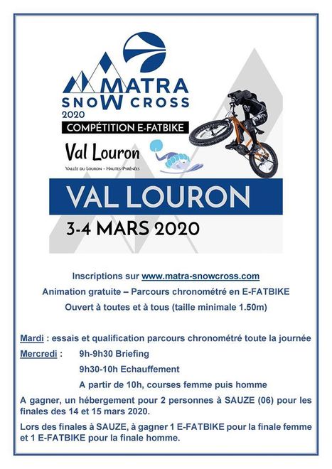 Compétition de e-fatbike à Val Louron les 3 et 4 mars | Vallées d'Aure & Louron - Pyrénées | Scoop.it