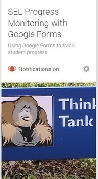 SEL Progress Monitoring Using Google Forms | Data Management for SEL | Scoop.it