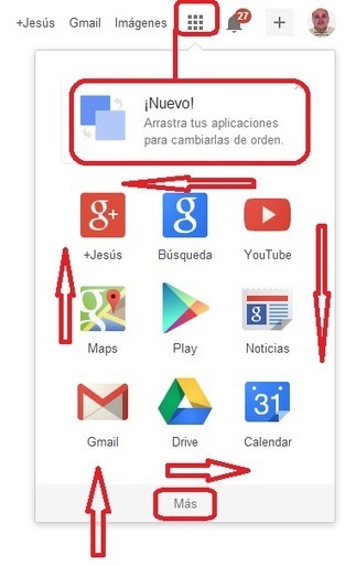 Crea y aprende con Laura: Google no para. Ahora, arrastrar aplicaciones, cambiar de cuenta o compartir directamente | Google tresnak | Scoop.it