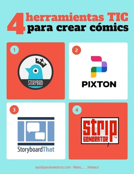 4 herramientas TIC para crear cómics | TIC & Educación | Scoop.it