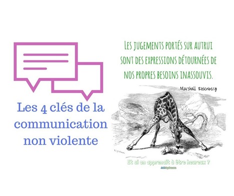 Les 4 clés de la communication non violente (CNV) | Formation Agile | Scoop.it