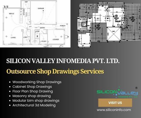 Outsource Shop Drawings Services | CAD Services - Silicon Valley Infomedia Pvt Ltd. | Scoop.it