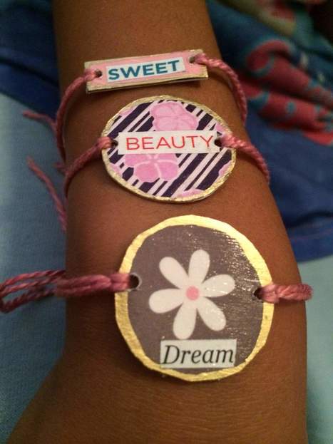Recycled Gift-cards into Friendship Bracelets | 1001 Recycling Ideas ! | Scoop.it