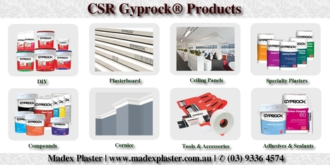 Gyprock Products Online Madex Plaster Plast