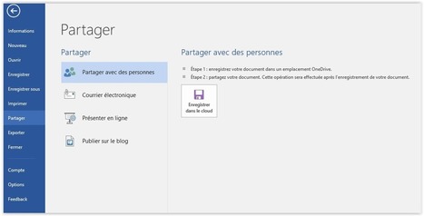 Travailler à plusieurs sur un document Word (collaborer en temps réel !) [Tuto] | recherche documentaire au cdi | Scoop.it