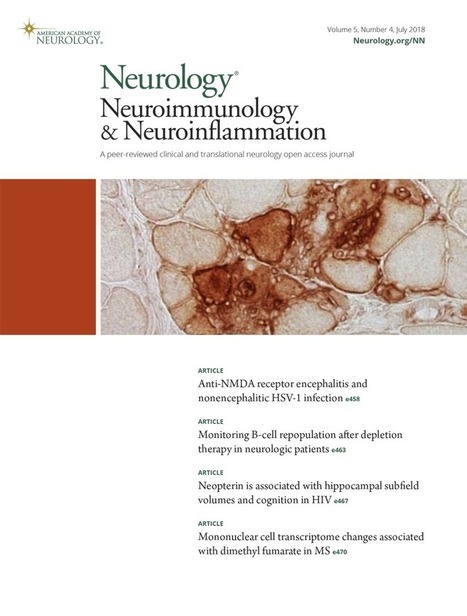 Anti-NMDA receptor encephalitis and nonencephalitic HSV-1 infection | AntiNMDA | Scoop.it