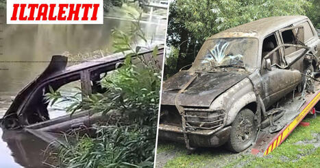 Vantaanjoesta nostettiin Land Cruiser &ndash; &rdquo;Ihmiset katsoivat huuli py&ouml;re&auml;n&auml;&rdquo; | A1Uutiset | Scoop.it