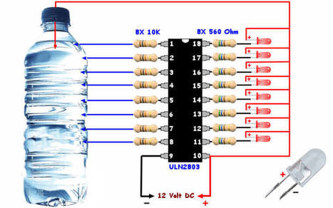 Cómo construir un indicador electrónico de nivel de agua  | tecno4 | Scoop.it