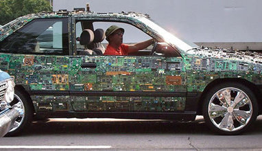 Circuit Board Car | 1001 Creative ideas ! | Scoop.it
