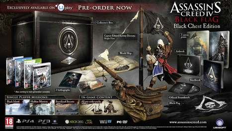 Assassin's Creed® IV Black Flag : Black Chest Edition Includes Soundtrack CD | Ubisoft | Soundtrack | Scoop.it