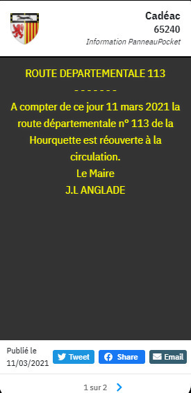 La route de la Hourquette d'Ancizan rouvre à la circulation à compter du 11 mars 2021 | Vallées d'Aure & Louron - Pyrénées | Scoop.it