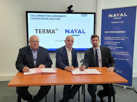 Lutte anti-drones : naval Group signe un accord avec le radariste Terma | LAD & C-UAS | Scoop.it