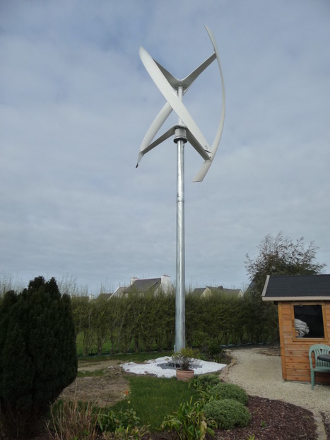 [témoignage] Eolienne domestique de Landunvez : malgré tous les obstacles, elle est en place ! | Build Green, pour un habitat écologique | Scoop.it