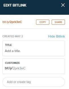 Bit.ly – reducción de URL | TIC & Educación | Scoop.it