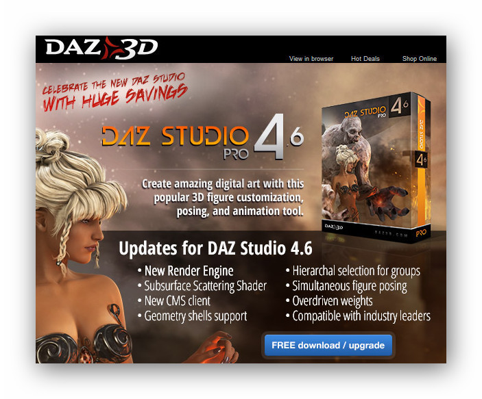 daz studio 4.6 pro free download for mac