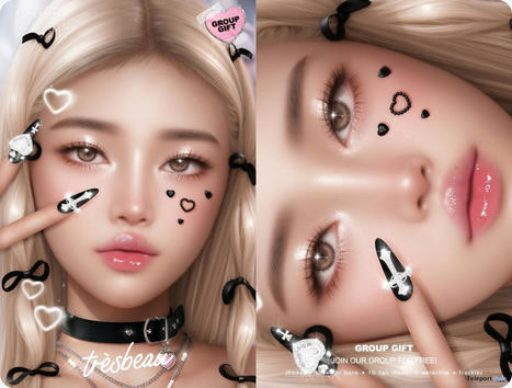 Bomi Skin For Lelutka EvoX February 2024 Group Gift by tr&egrave;s beau | Teleport Hub - Second Life Freebies | Second Life Freebies | Scoop.it