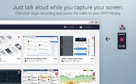 HYFY, extensión para grabar tu pantalla y voz y compartir de forma sencilla | TIC & Educación | Scoop.it