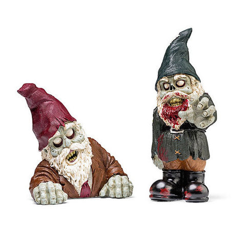 Zombie Garden Gnomes Aren’t as Creepy as Normal Garden Gnomes | All Geeks | Scoop.it