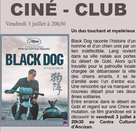Soir&eacute;e cin&eacute;-club &agrave; Ancizan le 3 juillet | Vall&eacute;es d'Aure & Louron - Pyr&eacute;n&eacute;es | Scoop.it