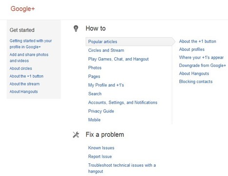Google+ Help | Google + Project | Scoop.it