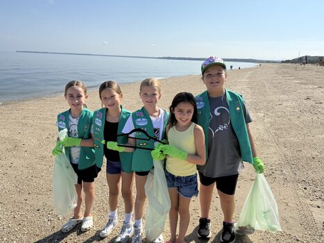 Girl Scouts of Suffolk County host beach cleanup at Sunken Meadow State Park | TBR News Media | Industry 411 - Waste Management | Scoop.it