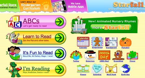 Starfall's Learn to Read with phonics | Digital Delights for Learners | Scoop.it