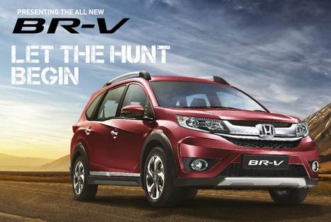 Honda BR-V Launched in India @ INR 8.75 Lakhs (Ex-showroom Delhi) - Maxabout News | Maxabout Cars | Scoop.it