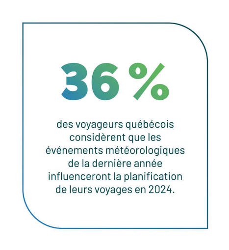 Les voyageurs québécois face au contexte économique et climatique | veilletourisme.ca | Innovation and trends in tourism | Scoop.it