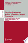 Electronic Government and the Information Systems Perspective: 14th ... | Documentation juridique | Scoop.it