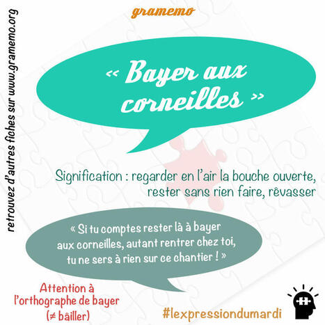 Bayer aux corneilles &mdash; #lexpressiondumardi 247/52 | FLE C&Ocirc;T&Eacute; COURS | Scoop.it