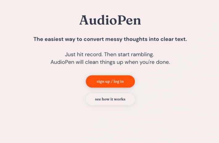 AudioPen : Transformez vos pensées en texte avec l'IA | TIC, TICE et IA mais... en français | Scoop.it