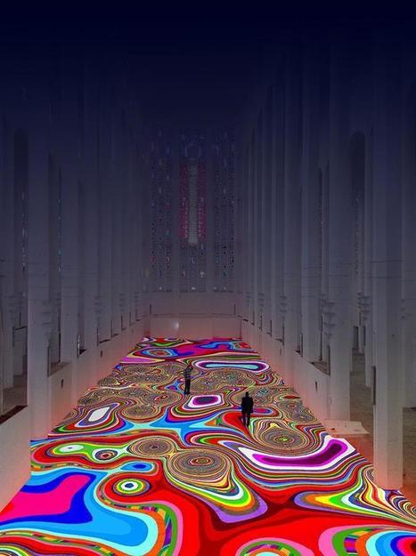 Miguel Chevalier : Magic Carpet | Art Installations, Sculpture, Contemporary Art | Scoop.it