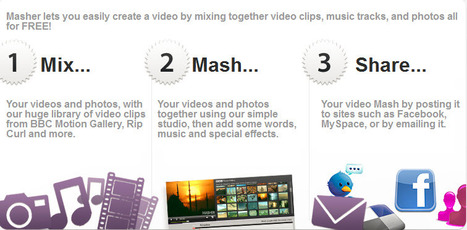 Masher - create free online video, photo and music mashups | Eclectic Technology | Scoop.it