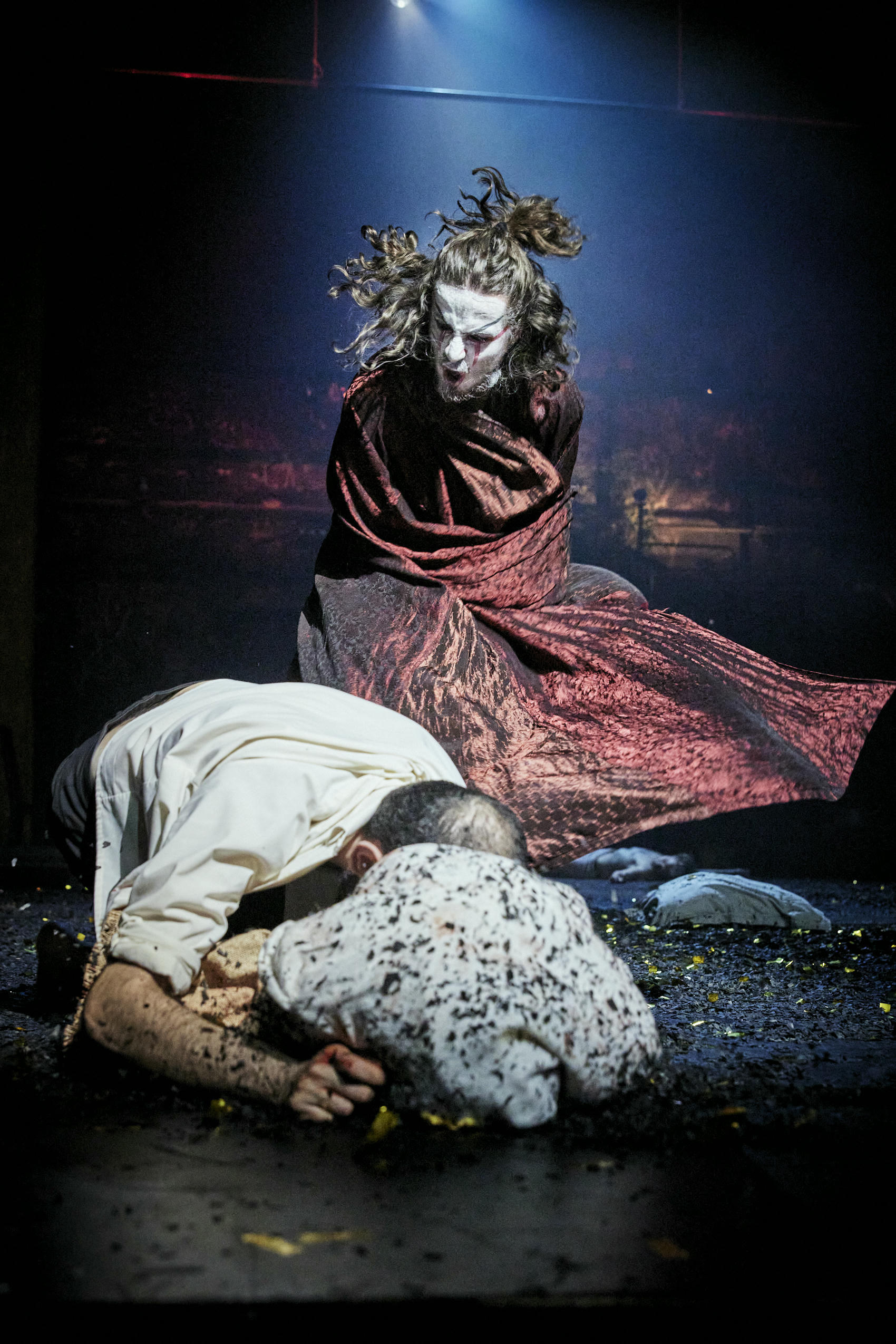 Lot De 11 Photos Originales Du Théâtre Avec Jean Lefebvre - Tirages Vintages Par Roger Pic