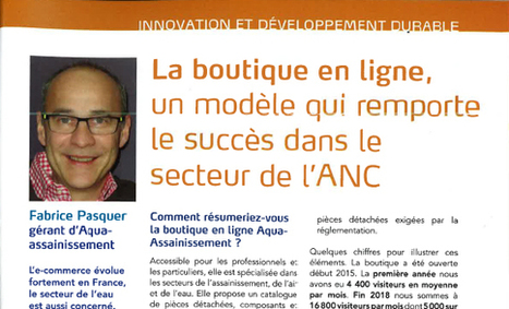 AQUA Assainissement : La boutique en ligne ANC | Actualités, Communiqués Presse, Nouveautés, Infos... | Scoop.it