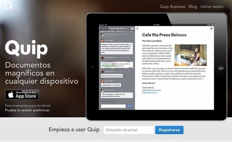 Usa esta herramienta para editar textos de forma colaborativa | TIC & Educación | Scoop.it