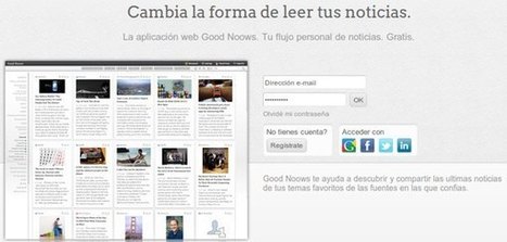 10 razones por las que Good Noows es un buen sustituto de Google Reader.- | Software+App+Web.- | Scoop.it