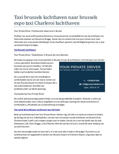 Taxi Charleroi Luchthaven Edocr Rohanrj - taxi charleroi luchthaven edocr