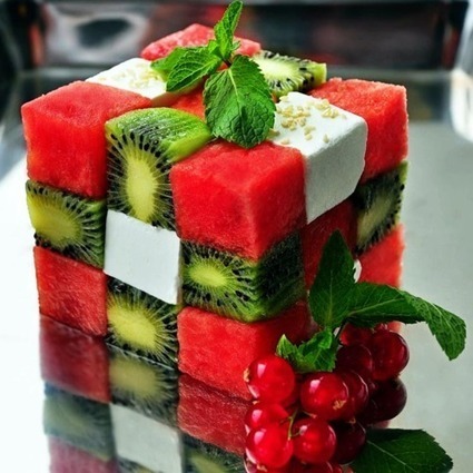 Savvy Housekeeping &raquo; A Rubik&rsquo;s Cube Made Out Of Fruit | Candy Buffet Weddings, Favors, Events, Food Station Buffets and Tea Parties | Scoop.it