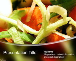 Vegetables PowerPoint Template | Free Powerpoint Templates | Free Templates for Business (PowerPoint, Keynote, Excel, Word, etc.) | Scoop.it