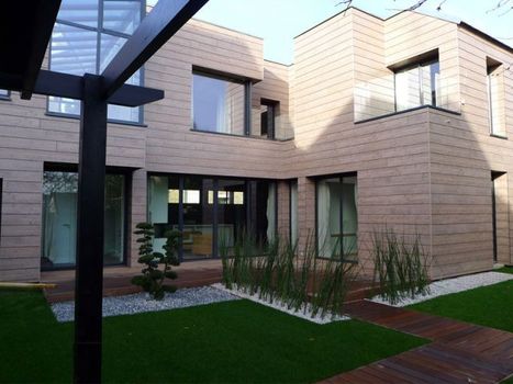 [inspiration] Une maison contemporaine à deux visages | Build Green, pour un habitat écologique | Scoop.it