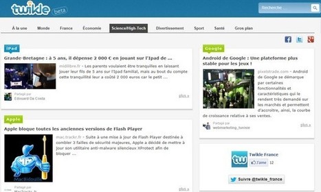 Twikle, le baromètre de l'actualité via les réseaux sociaux | Community Management | Scoop.it