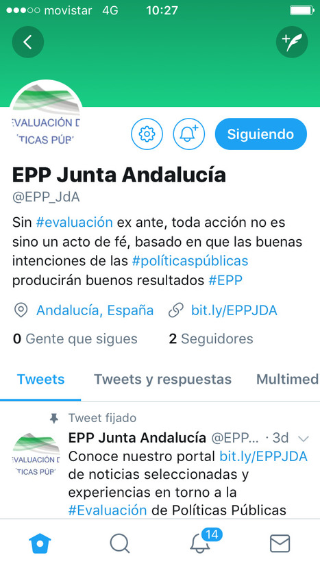 EPP Junta Andalucía (@EPP_JdA) on Twitter | Evaluación de Políticas Públicas - Actualidad y noticias | Scoop.it