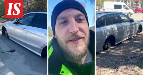 Laurin Mercedes-Benzistä varastettiin pyörät | 1Uutiset - Lukemisen tähden | Scoop.it
