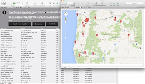 Geocoding and Mapping Module for FileMaker Pro | MSN Media | Learning Claris FileMaker | Scoop.it