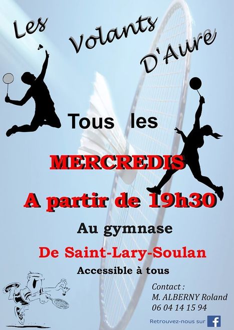 Badminton à Saint-Lary tous les mercredi | Vallées d'Aure & Louron - Pyrénées | Scoop.it
